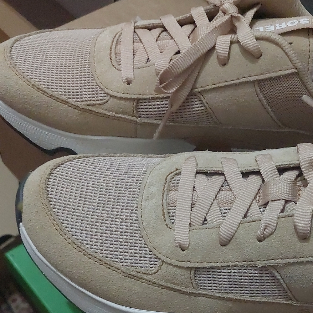Sorel Black and White Athletic Shoes - Picture 2 of 9